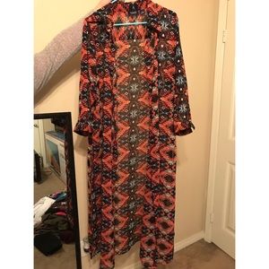 🔥Duster/kimono tribal print